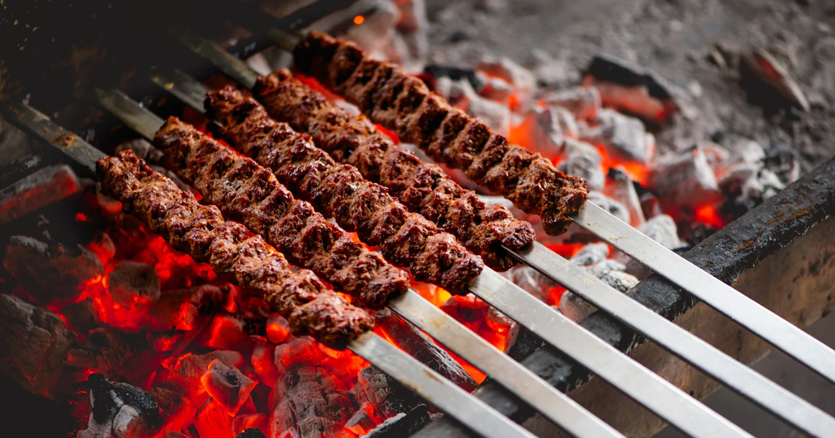 Miras Food | Adana Kebab on the skewer